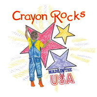 Patriotic  2 Bag Combo Sets of Crayon Rocks Made in USA