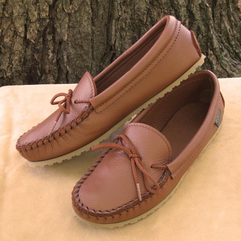 Women's Cushion-Flex Moccasins - Deerskin Item #275-CFS