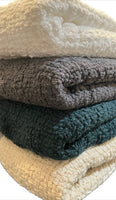 Sale: 100% Cotton Throw Blankets – 50″ x 60″: Teal
