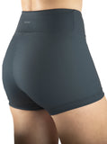 461WBBC WOMEN'S CHARCOAL FLAG FREEDOM PERFORMANCE SHORT / Brief