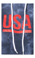 New USA Tie Dye USA Hoody Made in USA 3555CTD003