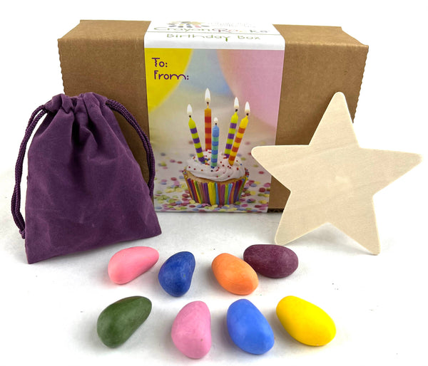 NEW Package-Crayon Rocks Special Birthday in a Box