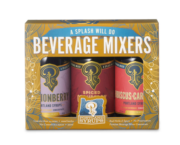 Clearance: Gold Cocktail/Mocktail Sampler Box - Fall/Winter mixers
