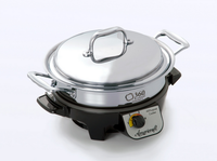 Sale: 2.3 Quart Stainless Steel Casserole with Cover Slow Cooker Set by 360 Cookware Made in USA ID023-GC