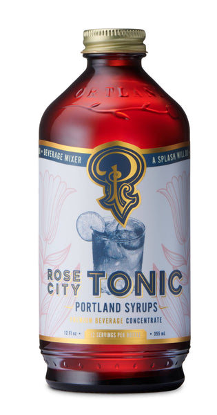 Clearance: Rose City Quinine Tonic Syrup 12oz - cocktail/mocktail mixer