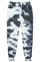 NEW! Cloud Distressed Tie Dye Fleece Jogger Sweatpant Made in USA 3557