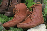Men's Walking Boots Canoe Sole American-Made by Footskins