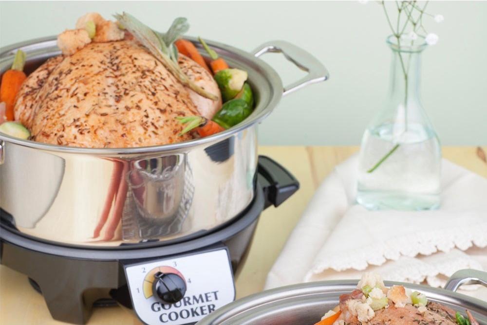 6 Quart Gourmet Slow Cooker Set – WaterlessCookware