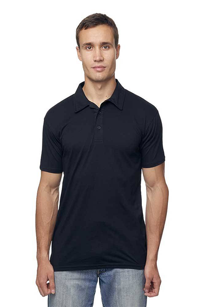 2-Pack Men’s Organic Cotton Polo Shirt by Royal Apparel Made in USA 5057ORG
