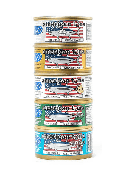 NEW! 5-Pack American Tuna Sampler Pack Made in USA