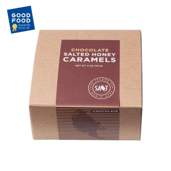 Clearance: Chocolate Salted Honey Caramels Made in USA