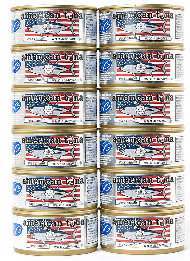 Sale: American Tuna No Salt 12-Pack Made in USA – MadeinUSAForever