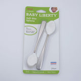 4-pieces Coated Soft-Bite Baby Feeder Spoon