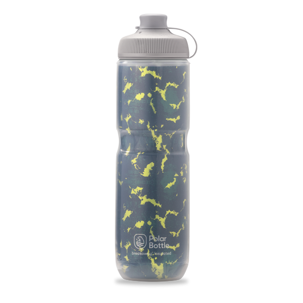 Breakaway® Muck Insulated Cyclist Mountain Bikers Water Bottle 24 oz by Polar Bottle Made in USA
