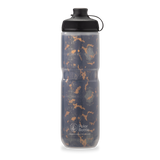 Breakaway® Muck Insulated Water Bottle 24 oz Shatter Charcoal/Copper by Polar Bottle Made in USA