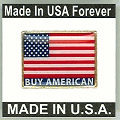 Beautiful Buy American Flag Pin Made in USA