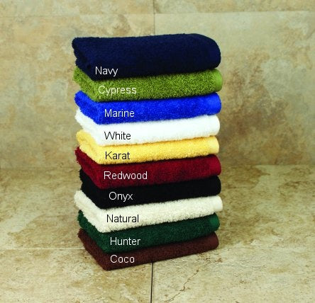 Millennium Towel Set (One Each Bath, Hand, Washcloth) Made in USA by 1888 Mills