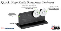 Knife Sharpener Made in USA by Rada Cutlery R119