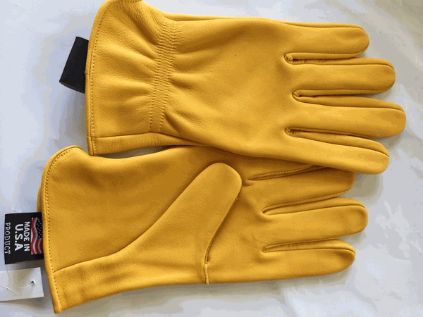 Sale Saddle Leather Gloves Made in USA FLG-809