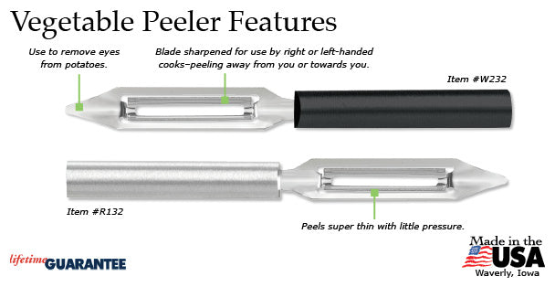 Vegetable Peeler  Vegetable & Fruit Peeler - Rada Cutlery