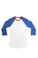 Infant/Toddler/Youth Americana Raglan Baseball Shirt 2-pk Made in USA17330/17660/17220