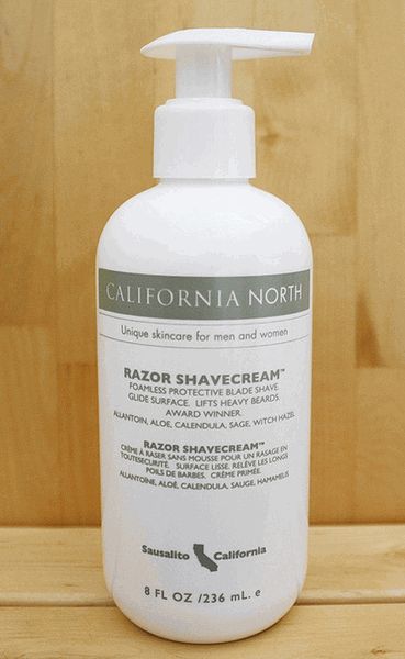 Sale: California North Razor Shavecream 8oz Pump 08002