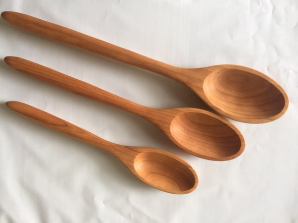 Sale: Cherry Wooden Stirring Spoon Made in USA