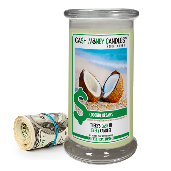 Caribbean Cash Money Candles Made in USA
