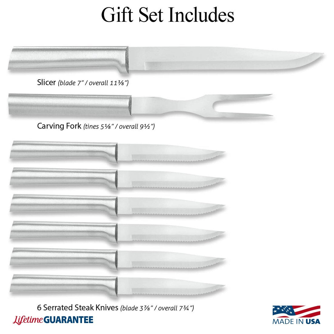 Sale: Starter Cutlery Gift Box Set by Rada Cutlery Made in USA S38 –  MadeinUSAForever