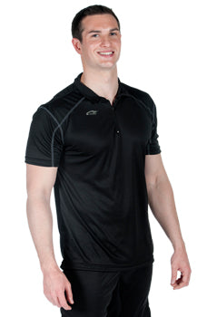 “Boss Shirt” Microtech™ Loose Fit 1/4 Zip Polo Shirt USA Made by WSI Sports 757SOLO