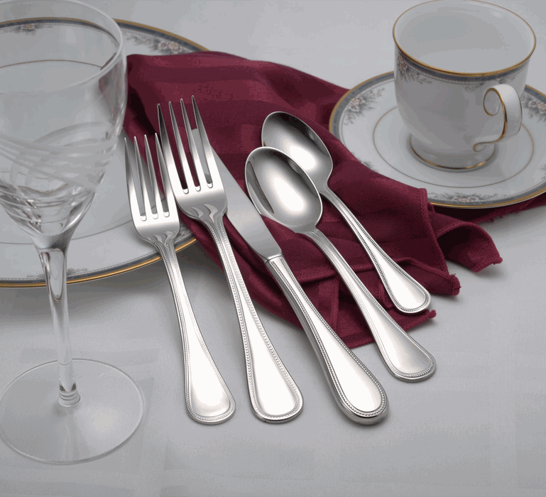 Satin Pearl - Dessert Knife Set Of 4 - Liberty Tabletop