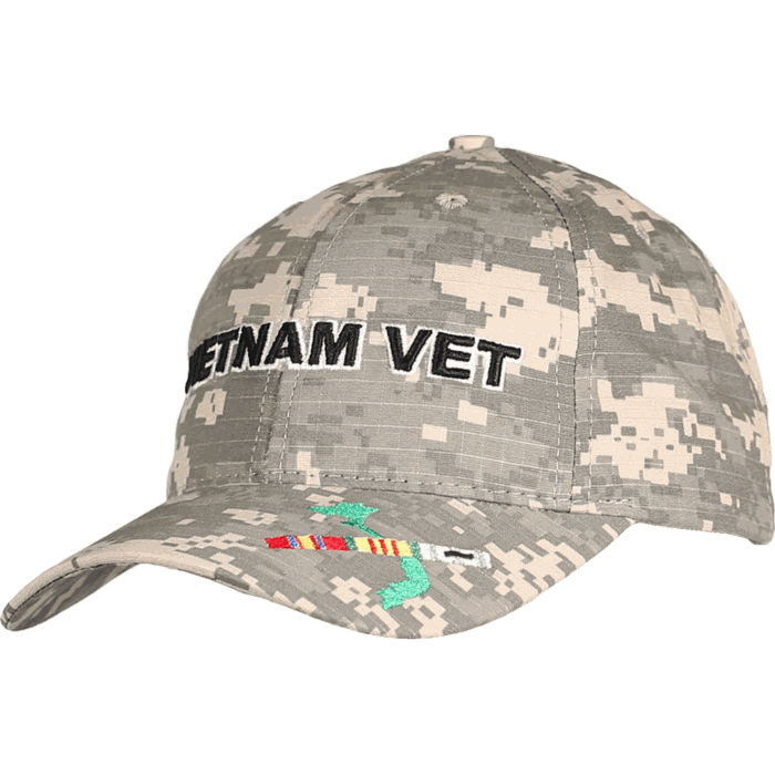 Clearance: Vietnam Vet Cap Digital Camo Made in USA