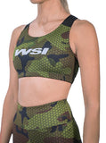 2-Pack Camo WSI or White ProWikMax Sports Bra's 032BRA