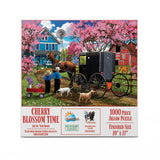 0851 Cherry Blossom Time 1000 pc Puzzle Made in USA