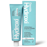 Davids Hydroxi™ 4oz whitening+enamel health nano hydroxyapatite premium toothpaste / spearmint. Made in USA