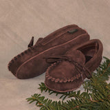Children's Cowhide Double-Sole Moccasins #1340 Made in USA