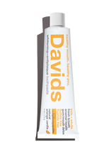 Davids kids + adults nano-hydroxyapatite premium toothpaste  /  orange vanilla