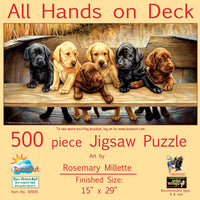 All Hands on Deck 500 Puzzle Made in USA 5060