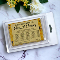 2-Pack of Natural Honey Cleansing Bars 4oz Made in USA