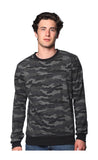 Sale: Crew Neck Camo Sweatshirt Made in USA 25159VCM