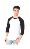 2-Pack Triblend Raglan Baseball Shirts White Body / Light Arms Made in USA 20060