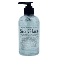Sea Glass Moisturizing Liquid Cleansers 8oz. Made in USA by B.Witching