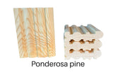Ponderosa Pine Wood Soap Saver Tray made in USA