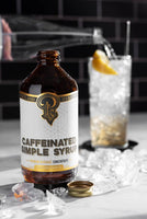 Caffeinated Simple Syrup 12 oz - cocktail / mocktail mixer