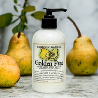 Golden Pear Aloe Vera Body Lotion 8oz. Made in USA