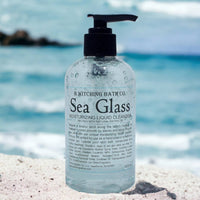 Sea Glass Moisturizing Liquid Cleansers 8oz. Made in USA by B.Witching
