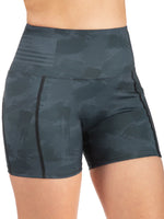 Blackout Camo Flag Performance Pocketed Short 491WBOB Made in USA