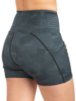 Blackout Camo Flag Performance Pocketed Short 491WBOB Made in USA