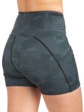 Blackout Camo Flag Performance Pocketed Short 491WBOB Made in USA