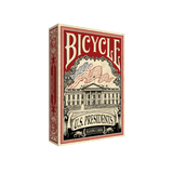 Collectable Bicycle US Presidents Playing Cards (Red) Made in USA